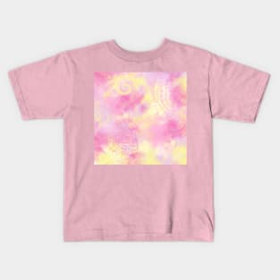 Summer Fun Tie Dye Art Kids T-Shirt